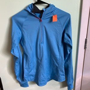 BLUE DRY FIT NIKE SWEATER